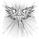 Phoenix tattoo design idea