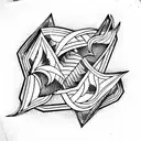 Phoenix tattoo design idea