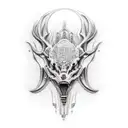 cybernetics tattoo design idea