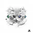 car  tattoo design idea