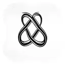 Infinity Symbol tattoo design idea