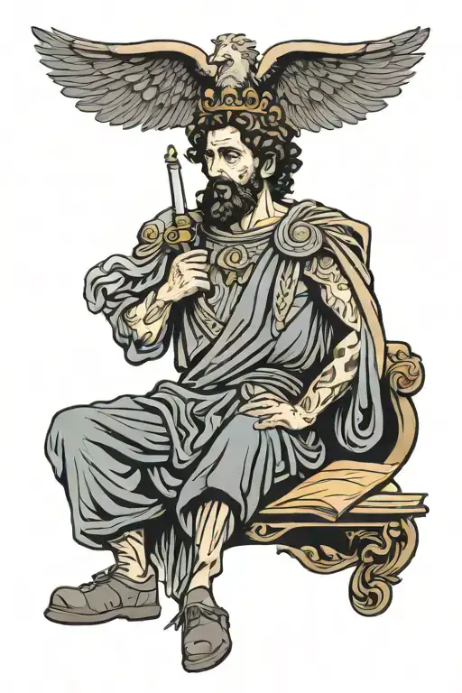 marcus aurelius fore arm tattoo tattoo design idea