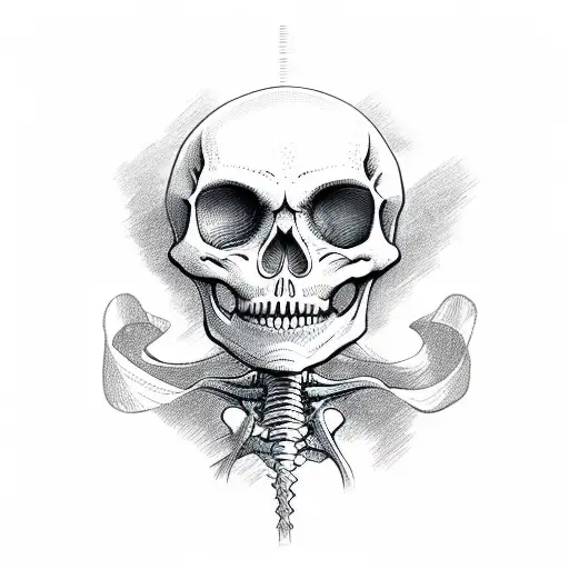 Skull Skeleton Head Anatomy Shirt Tattoo Cover PNG Images | EPS Free  Download - Pikbest