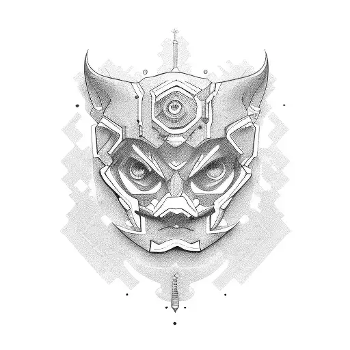 monk ethereum crypto tattoo design idea