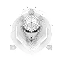 monk ethereum crypto tattoo design idea