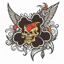 school sucks tattoo design idea