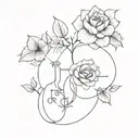 weight loss   tattoo design idea