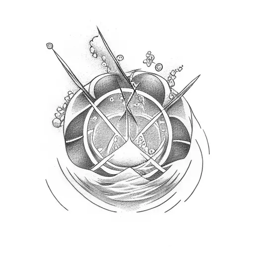 four elements for a couple tattoo design idea