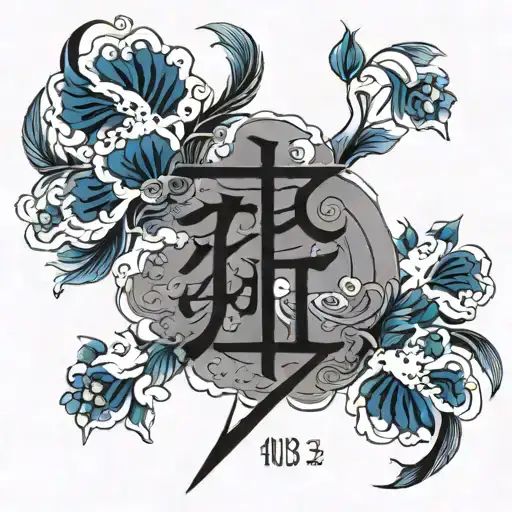 Bible verse Philippians 4:13 tattoo design idea