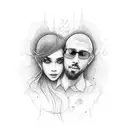 It's about two souls coming together and becoming one for the rest of their lifetime. Two souls, one love... forever. tattoo design idea