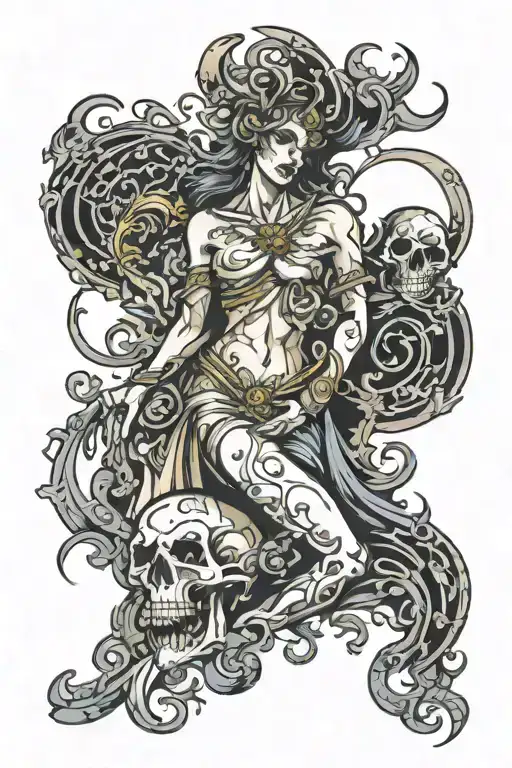 blasphemous  tattoo design idea