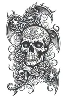 blasphemous  tattoo design idea