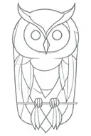 owl tattoo design idea