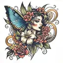Isla Ray tattoo design idea