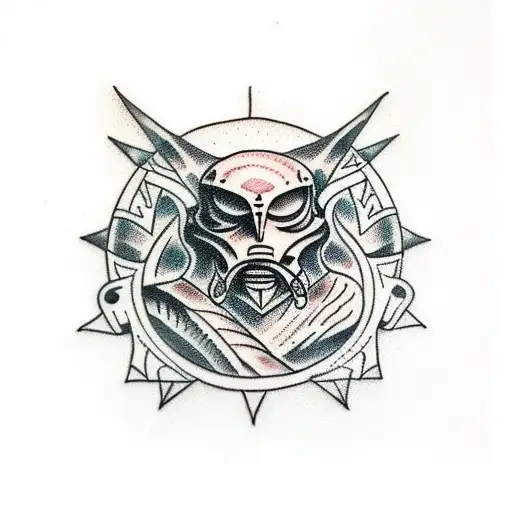 skyrim tattoo design idea