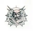 skyrim tattoo design idea