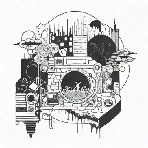 radiohead songs tattoo design idea