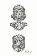 wedding ring finger tattoo tattoo design idea