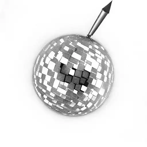 I want you to know I'm a mirrorball I'll show you every version of yourself tonight I'll get you out on the floor Shimme tattoo design idea