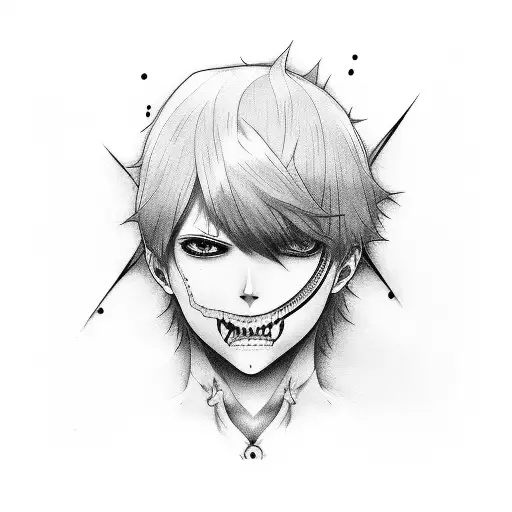 kaneki sed tattoo design idea