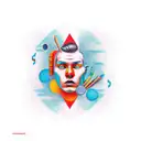 Time, diligence, result tattoo design idea