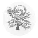 oak tree tattoo design idea