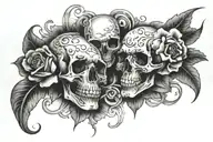 RIP Alex Flores & Ric Arturo Flores 02/26/23 tattoo design idea