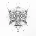 ave fenix con letras perfectamente imperfecta  tattoo design idea