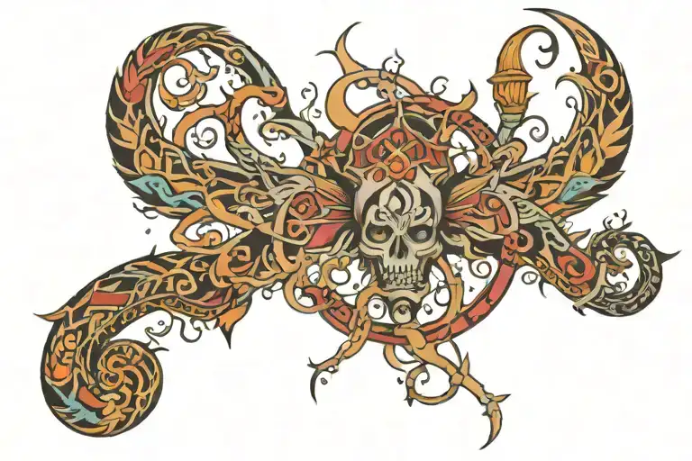 T Bailey written tattoo design idea