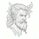 Abraham tattoo design idea