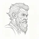 Abraham tattoo design idea
