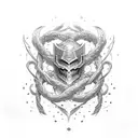 elden ring logo tattoo design idea