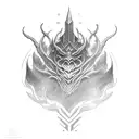 elden ring logo tattoo design idea