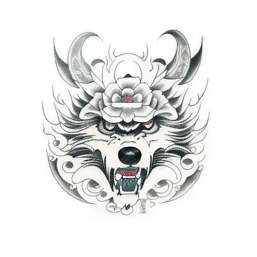 Lobo  tattoo design idea