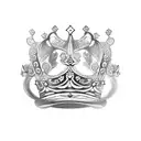 Queen's Crown tattoo design idea