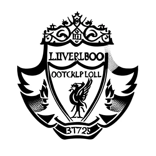 liverpool football tattoo design idea