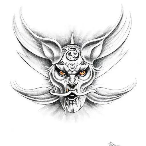 lucifer  tattoo design idea