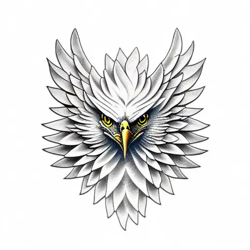 eagle wings tattoo designs