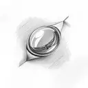 pink pebbles tattoo design idea