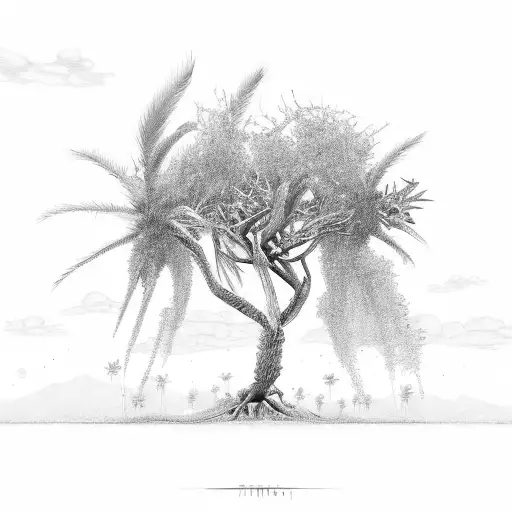 xxxtentacion tree tattoo design idea