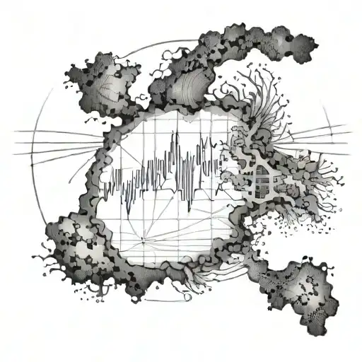 A unique combination of a heartbeat line morphing into a Filipino map, symbolizing the client's connection to their homeland and the life-saving work they do as a doctor tattoo design idea