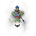 Ukrainian Cossack tattoo design idea