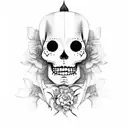 La Catrina tattoo design idea