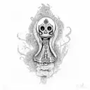 La Catrina tattoo design idea