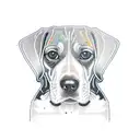 beagle  tattoo design idea