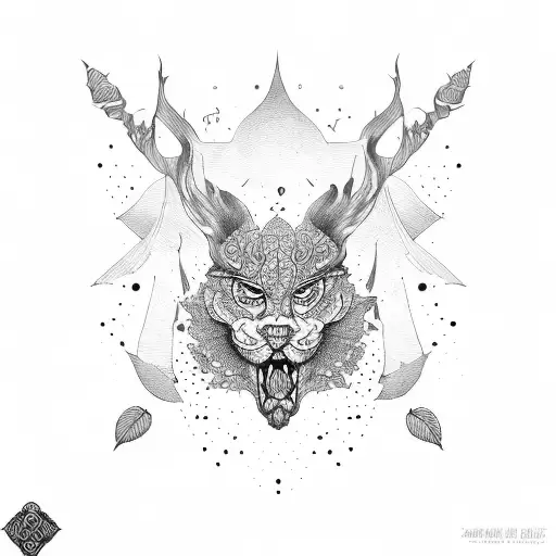 bipolar tattoo design idea