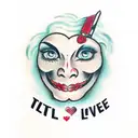 So how do I learn to love myself if I hate everything else? tattoo design idea