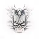 DEUS GREGO tattoo design idea