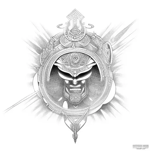 râ sun god easy draw tattoo design idea