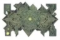 Slavic pattern tattoo inspired tattoo design idea